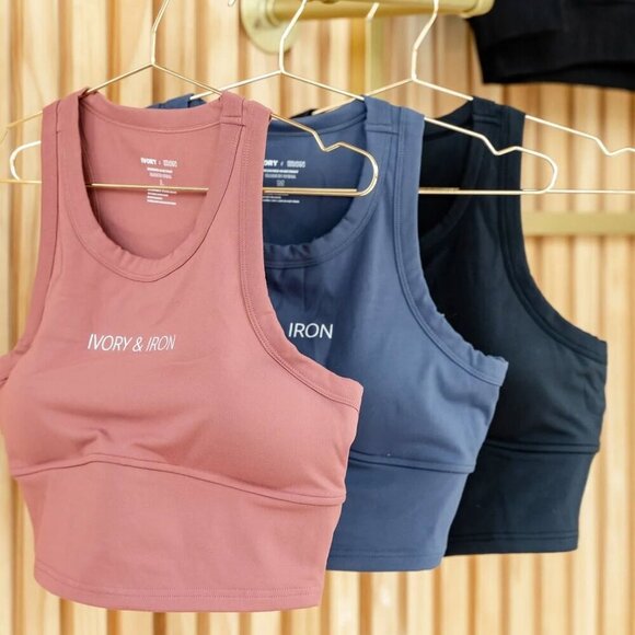Ivory & Iron Other - NEW Ivory & Iron Essential Cropped Tank Black Small